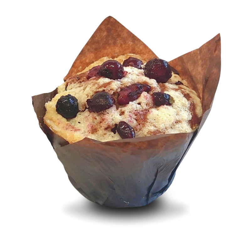 muffin arándanos